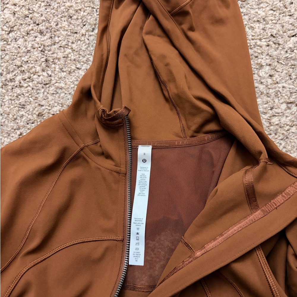 Lululemon Define Jacket Roaster Brown Define Hood… - image 7